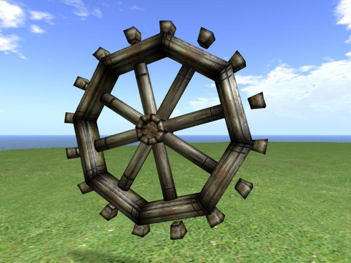 Second Life Marketplace Sculpty Wheel FULLPERM